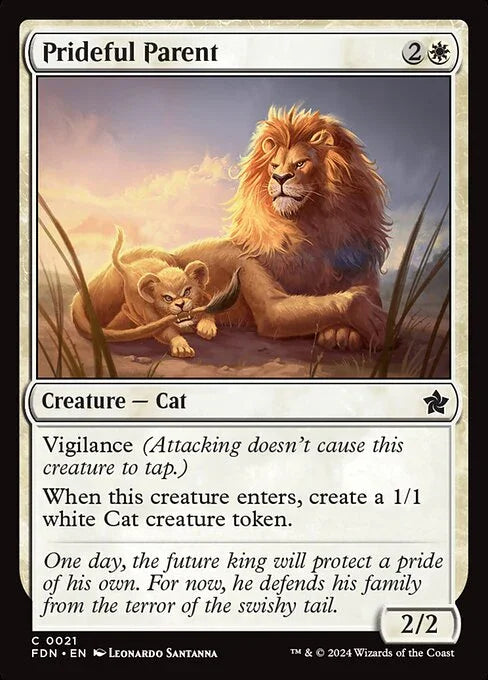 [Foil] FDN 021 Prideful Parent C