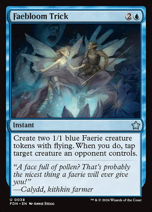 [Foil] FDN 038 Faebloom Trick U