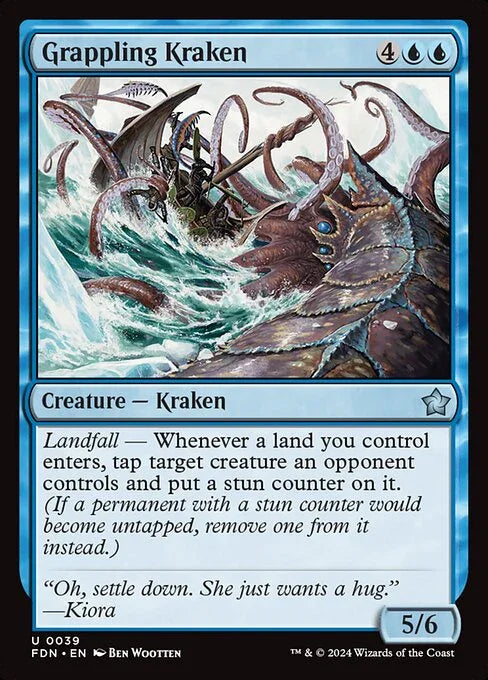 FDN 039 Grappling Kraken U