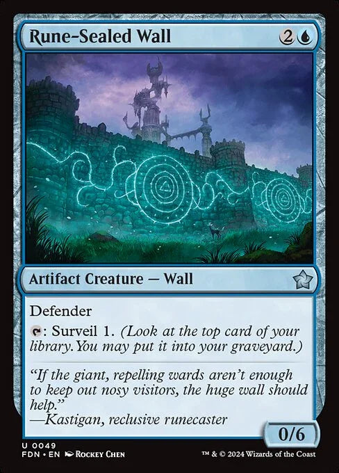 FDN 049 Rune-Sealed Wall U