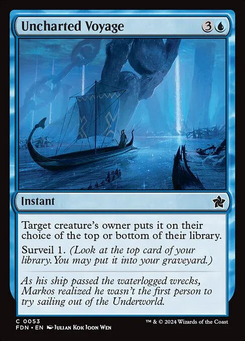 [Foil] FDN 053 Uncharted Voyage C