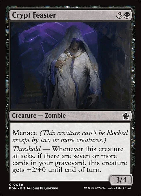 [Foil] FDN 059 Crypt Feaster C