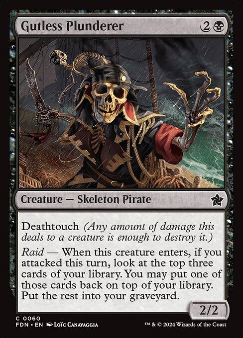 [Foil] FDN 060 Gutless Plunderer C