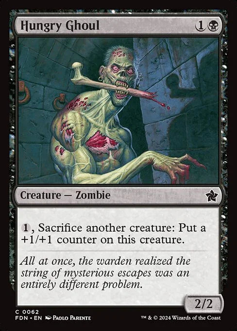 [Foil] FDN 062 Hungry Ghoul C