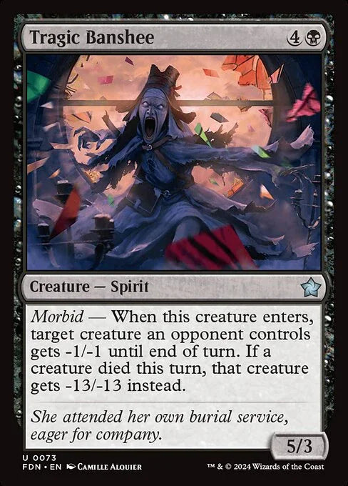 [Foil] FDN 073 Tragic Banshee U