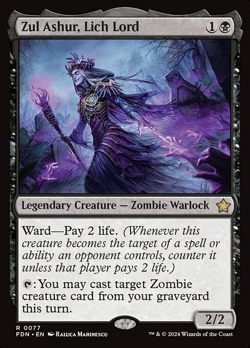 FDN 077 Zul Ashur, Lich Lord R