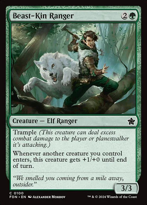 [Foil] FDN 100 Beast-Kin Ranger C