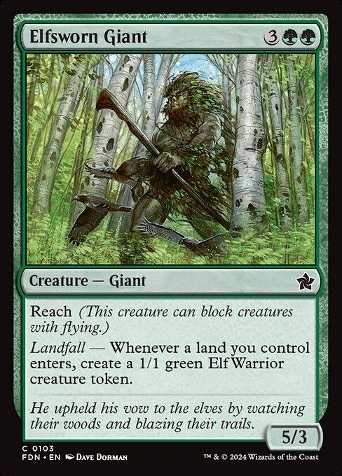 FDN 103 Elfsworn Giant C