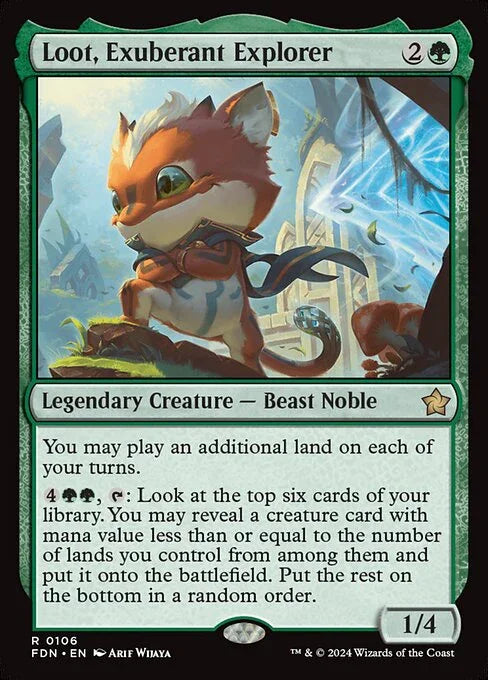 FDN 106 Loot, Exuberant Explorer R