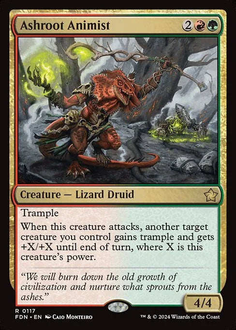 [Foil] FDN 117 Ashroot Animist R