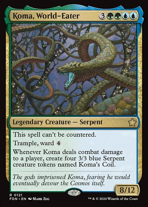 [Foil] FDN 121 Koma, World-Eater R