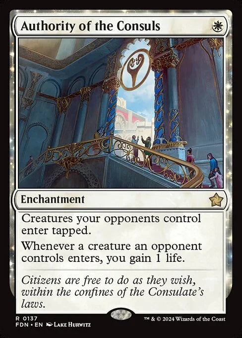 [Foil] FDN 137 Authority of the Consuls R
