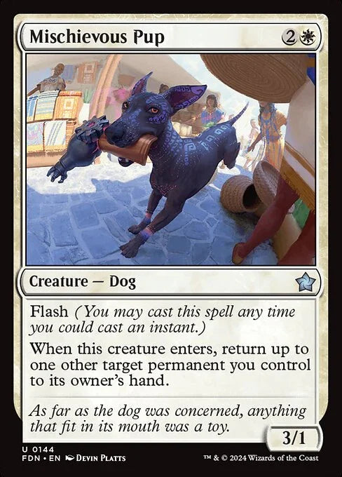 FDN 144 Mischievous Pup U