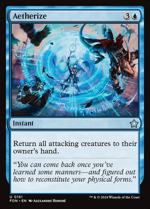 [Foil] FDN 151 Aetherize U