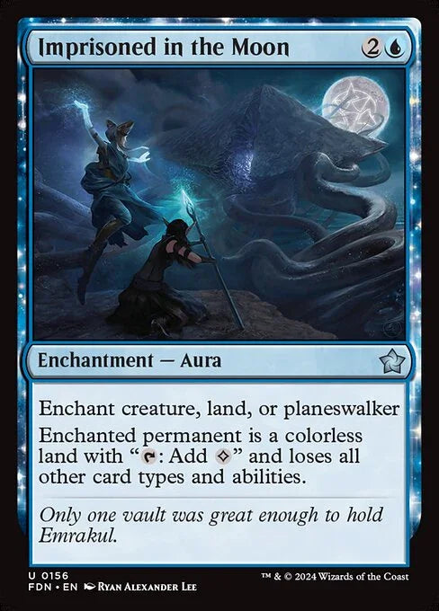 [Foil] FDN 156 Imprisoned in the Moon U