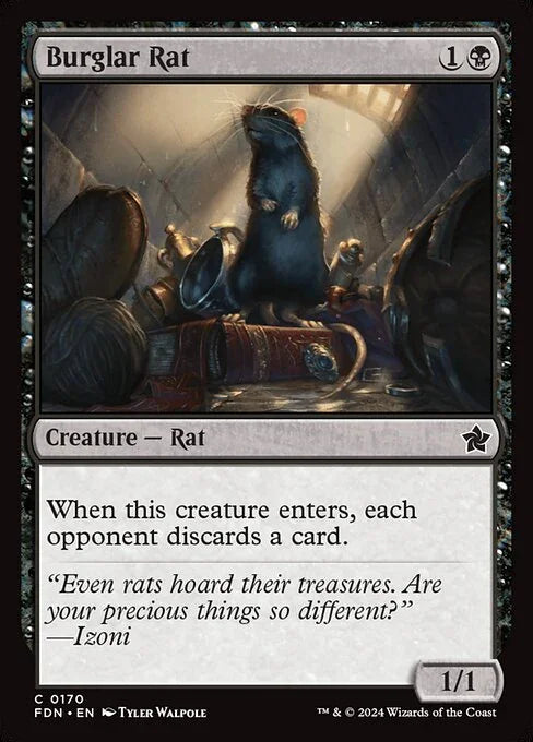 [Foil] FDN 170 Burglar Rat C