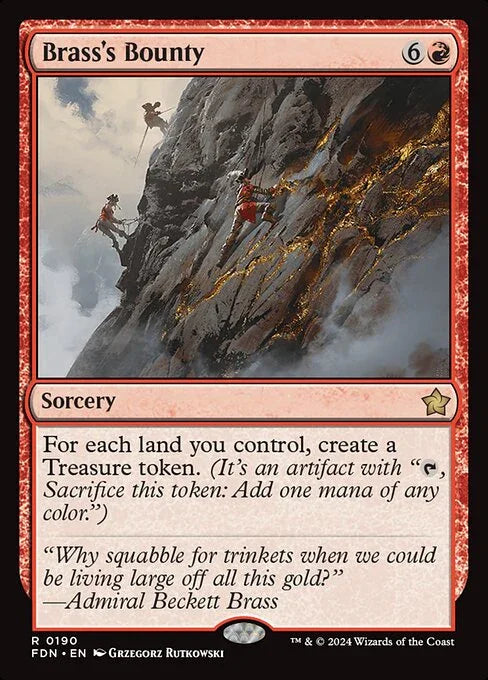 FDN 190 Brass's Bounty R