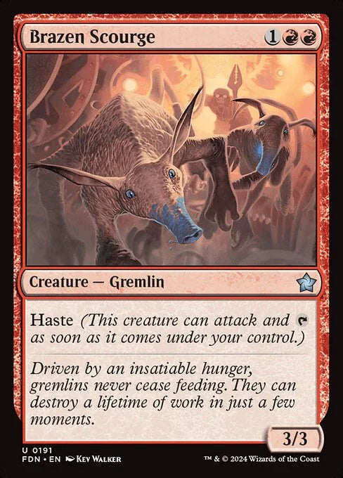 [Foil] FDN 191 Brazen Scourge U