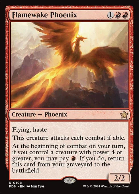[Foil] FDN 198 Flamewake Phoenix R