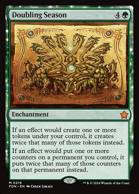 [Foil] FDN 216 Doubling Season M