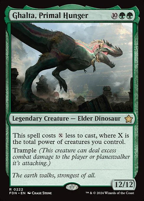 FDN 222 Ghalta, Primal Hunger R