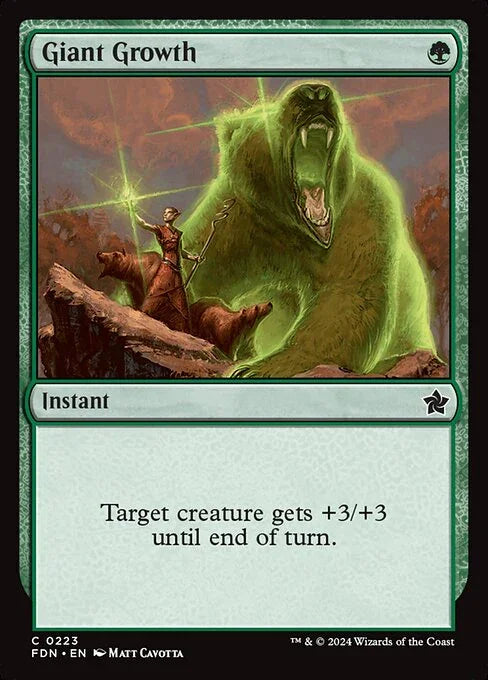 [Foil] FDN 223 Giant Growth C