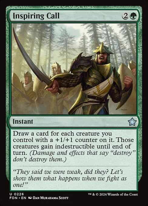 [Foil] FDN 226 Inspiring Call U