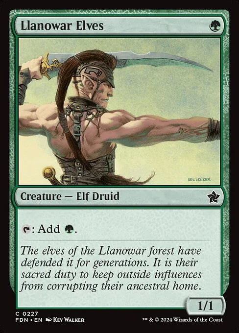 FDN 227 Llanowar Elves C