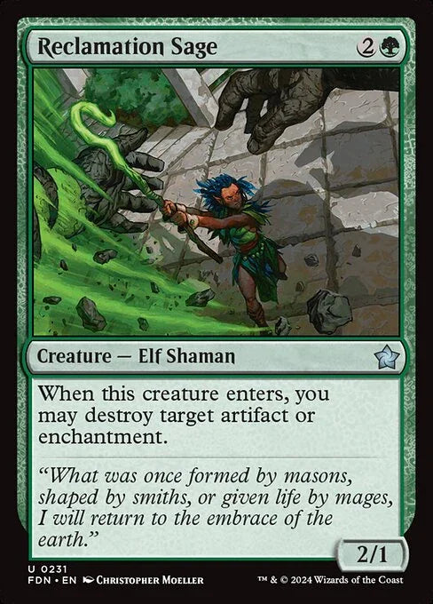 [Foil] FDN 231 Reclamation Sage U