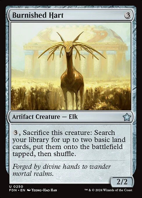 [Foil] FDN 250 Burnished Hart U