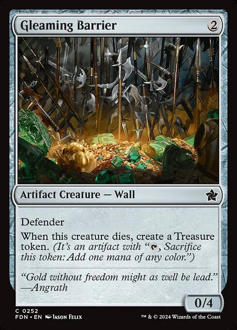 [Foil] FDN 252 Gleaming Barrier C