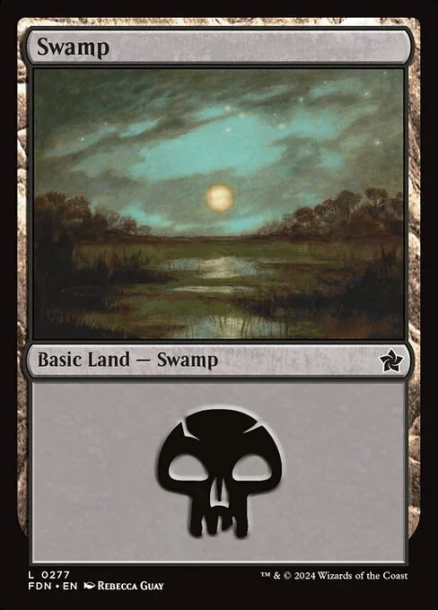 [Foil] FDN 277 Swamp (0277) L