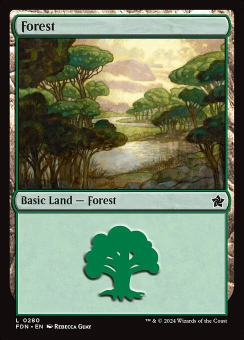 [Foil] FDN 280 Forest (0280) L