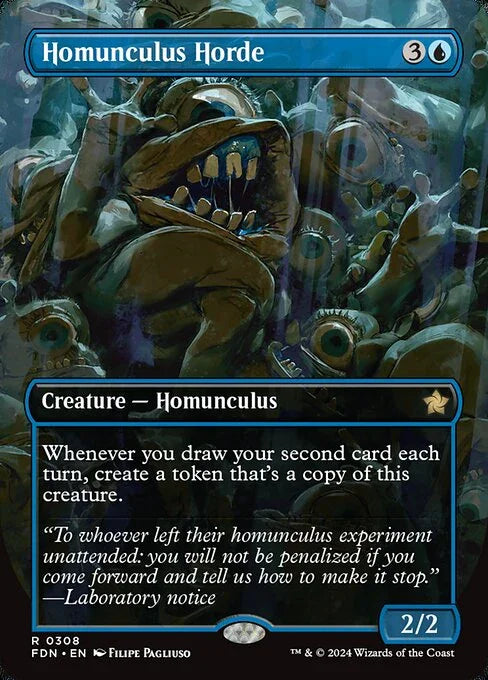FDN 308 Homunculus Horde (0308 - Borderless) R