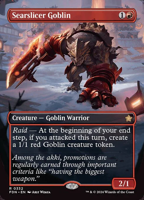 FDN 332 Searslicer Goblin (0332 - Borderless) R