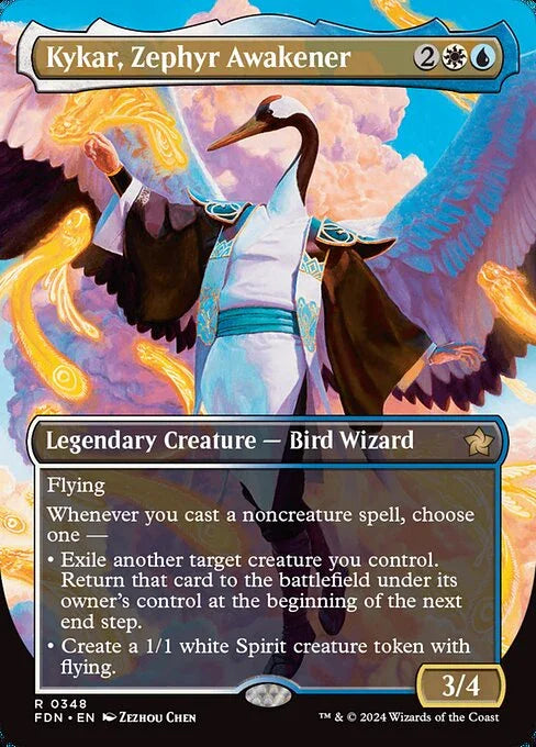 FDN 348 Kykar, Zephyr Awakener (0348 - Borderless) R