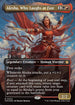 [Foil] FDN 404 Alesha, Who Laughs at Fate (0404 - Borderless Mana Foil) R