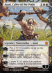 [Foil] FDN 417 Ajani, Caller of the Pride (0417 - Borderless Mana Foil) M