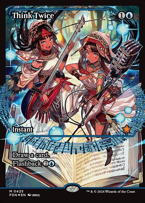 [Foil] FDN 425 Think Twice (0425 - Japan Showcase) M