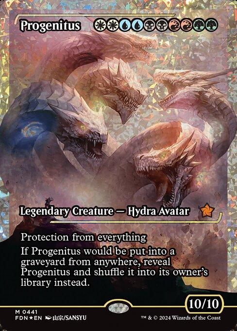 [Foil] FDN 441 Progenitus (0441 - Japan Showcase Fracture Foil) M