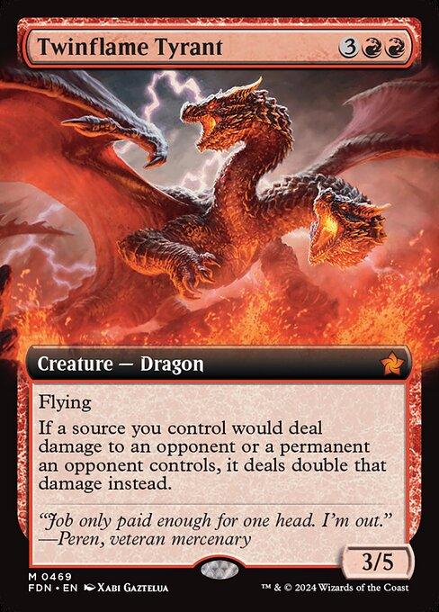 FDN 469 Twinflame Tyrant (0469 - Extended Art) M
