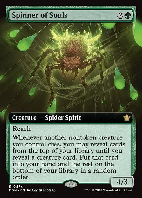 [Foil] FDN 474 Spinner of Souls (0474 - Extended Art) R