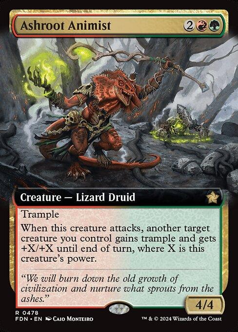 FDN 478 Ashroot Animist (0478 - Extended Art) R