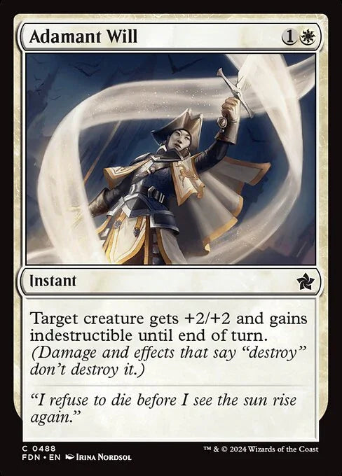 FDN 488 Adamant Will C