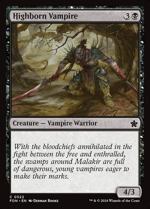 FDN 522 Highborn Vampire C