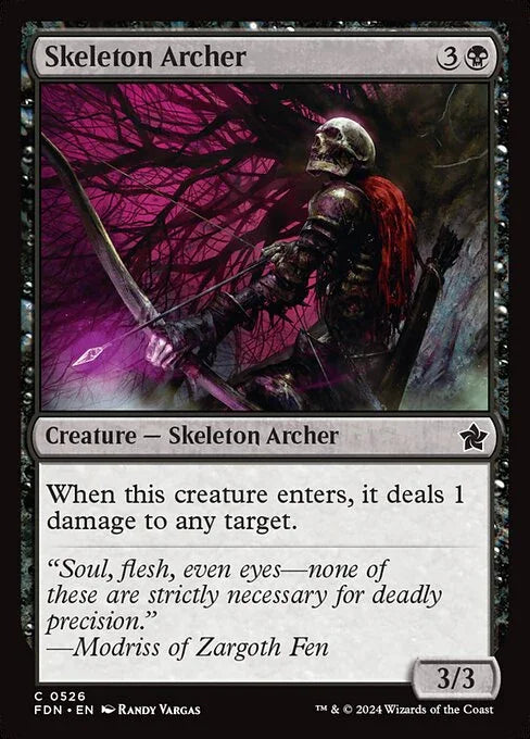 FDN 526 Skeleton Archer C