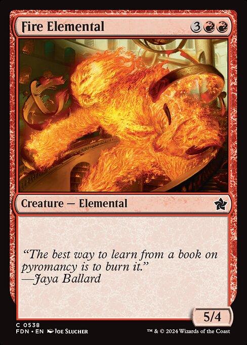 FDN 538 Fire Elemental C