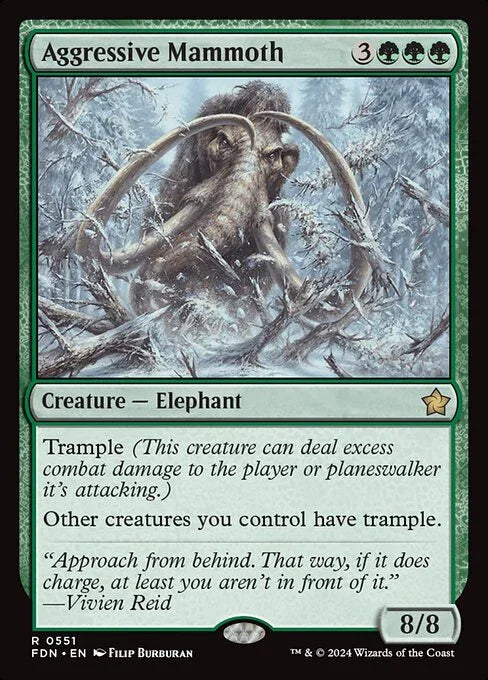 FDN 551 Aggressive Mammoth R