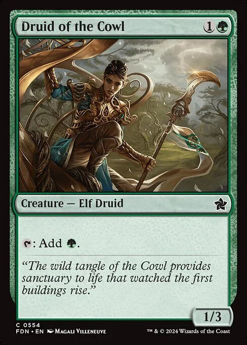 FDN 554 Druid of the Cowl C