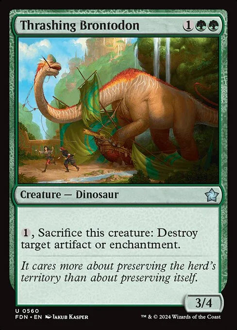 FDN 560 Thrashing Brontodon U